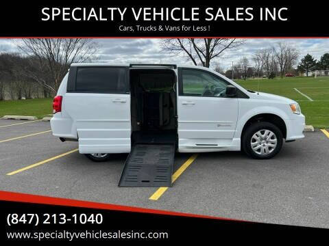 2014 Dodge Grand Caravan for sale at SPECIALTY VEHICLE SALES INC in Skokie IL