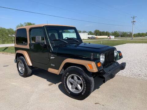 1998 Jeep Wrangler for sale at Million Motors in Adel IA