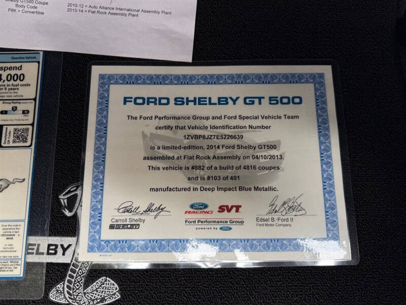 2014 Ford Shelby GT500