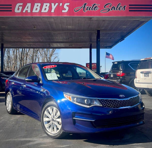 2017 Kia Optima for sale at GABBY'S AUTO SALES in Valparaiso IN