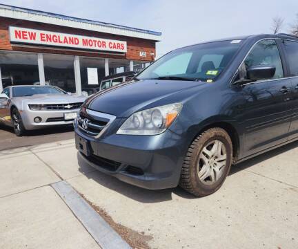 2006 Honda Odyssey for sale at New England Motor Cars in Springfield MA