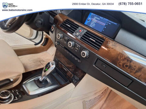 2010 BMW 5 Series 535i