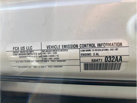 2021 Jeep Wrangler Sport