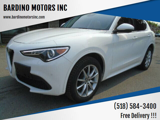 2021 Alfa Romeo Stelvio for sale at BARDINO MOTORS INC in Saratoga Springs NY