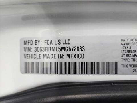2021 RAM 3500 Laramie
