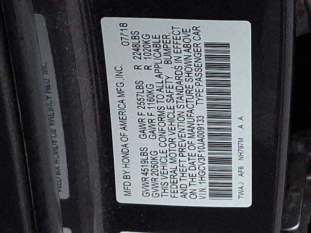 2018 Honda Accord Hybrid