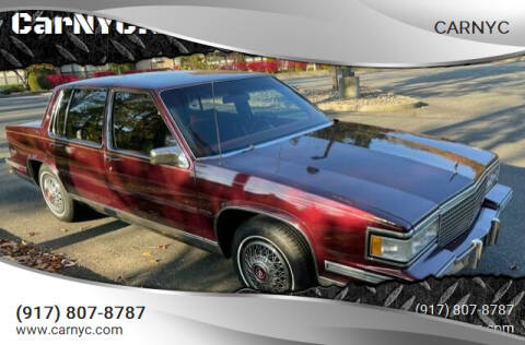 1987 Cadillac DeVille for sale at CarNYC in Staten Island NY