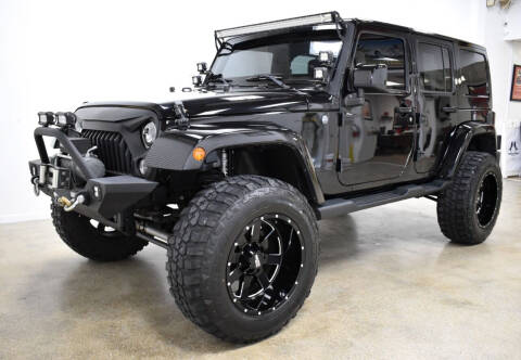 2014 Jeep Wrangler Unlimited for sale at Thoroughbred Motors in Wellington FL