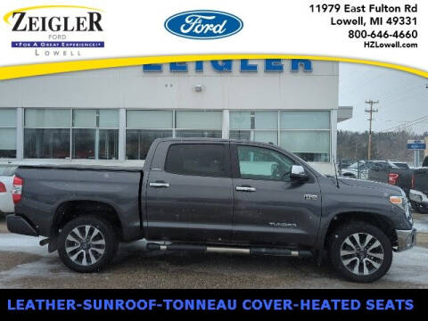 2018 Toyota Tundra for sale at Zeigler Ford of Plainwell - Jeff Bishop in Plainwell MI