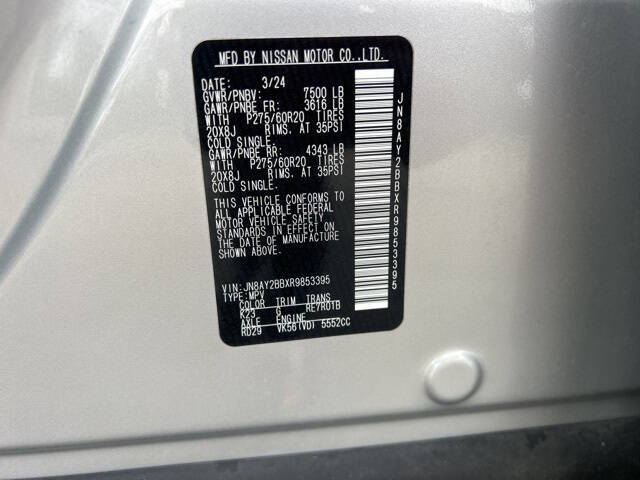 2024 Nissan Armada SL