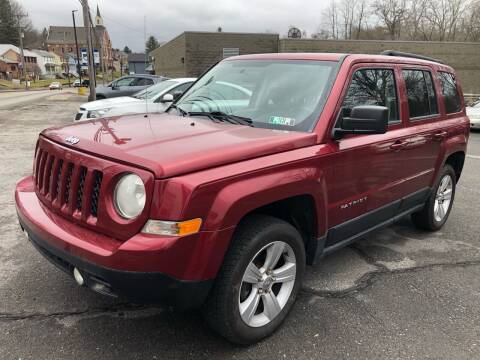 2012 Jeep Patriot for sale at SARRACINO AUTO SALES INC in Burgettstown PA