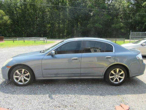 2005 Infiniti G35 for sale at Special Finance of Charleston LLC in Moncks Corner SC