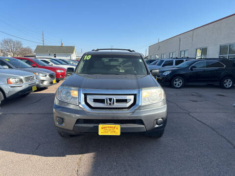 2010 Honda Pilot for sale at Brothers Used Cars Inc in Sioux City IA