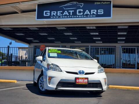 2014 Toyota Prius Plug-in Hybrid for sale at Great Cars in Sacramento CA