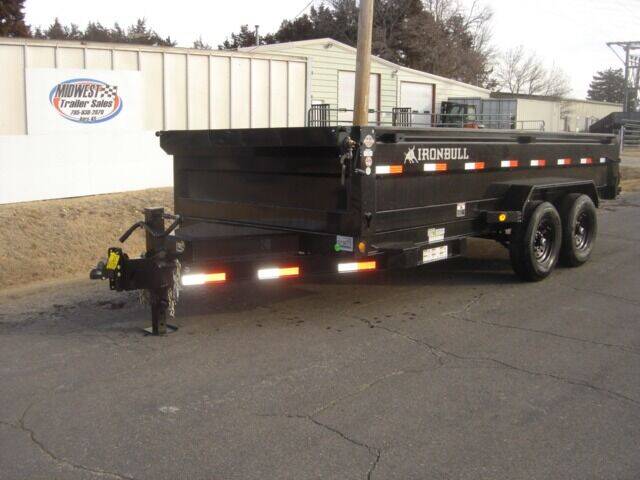 2022 83 X 16 IRON BULL DUMP for sale at Midwest Trailer Sales & Service in Agra KS