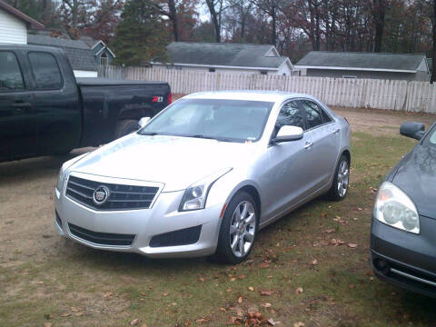 2014 Cadillac ATS for sale at LAKESIDE MOTORS LLC in Houghton Lake MI