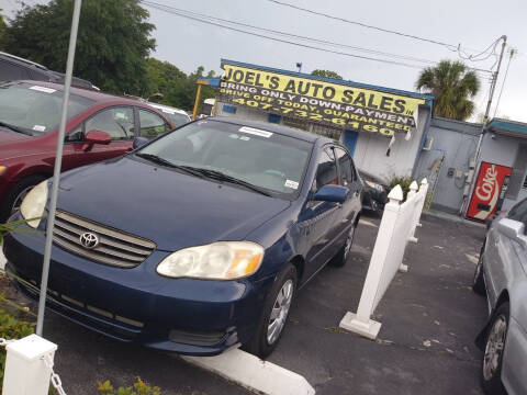 2004 Toyota Corolla for sale at JOEL'S AUTO SALES & BUY HERE PAY HERE in Longwood FL