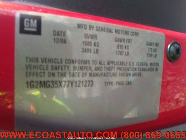 2007 Pontiac Solstice GXP