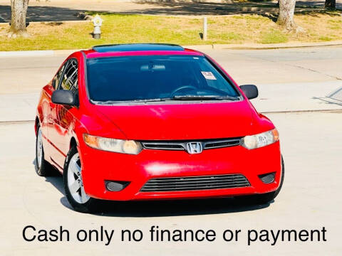 2006 Honda Civic for sale at Texas Drive Auto in Dallas TX
