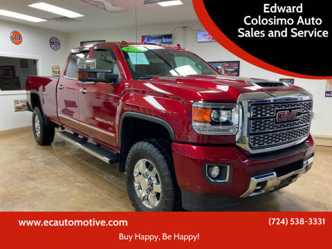 2018 GMC Sierra 3500HD for sale at Edward Colosimo Auto Sales and Service in Evans City PA