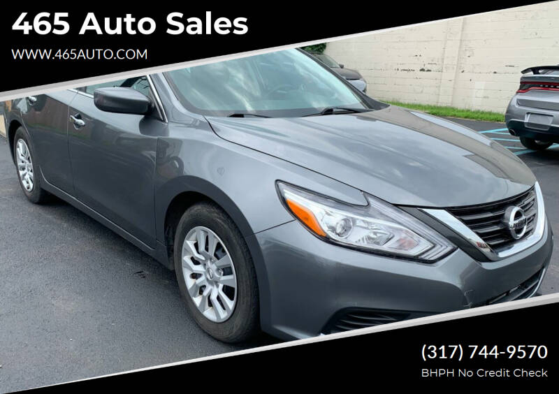 2016 Nissan Altima for sale at 465 Auto Sales in Indianapolis IN