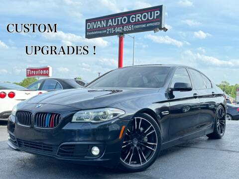 2014 BMW 5 Series for sale at Divan Auto Group in Feasterville Trevose PA