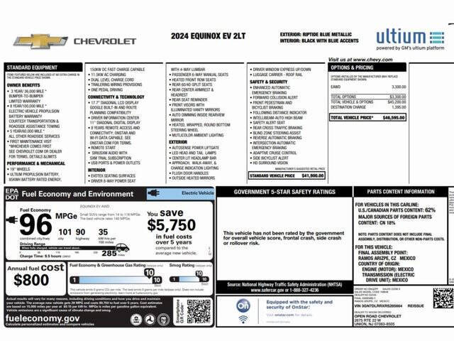 2024 Chevrolet Equinox EV LT