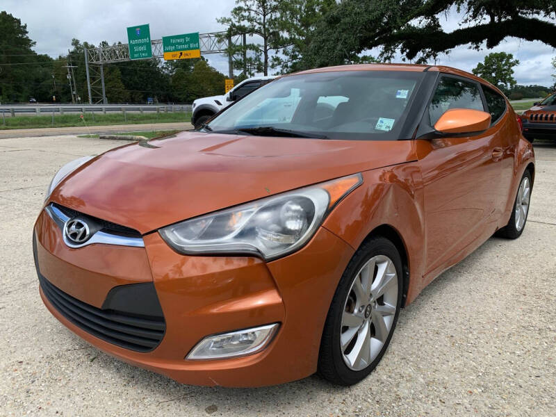 Used 2017 Hyundai Veloster Base with VIN KMHTC6AD2HU305654 for sale in Natchez, MS