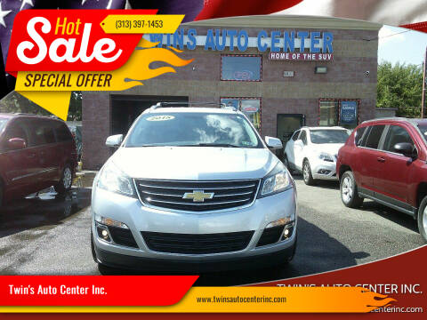 2015 Chevrolet Traverse for sale at Twin's Auto Center Inc. in Detroit MI