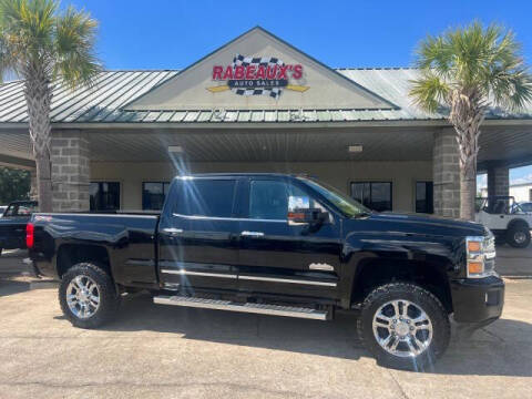 2016 Chevrolet Silverado 2500HD for sale at Rabeaux's Auto Sales in Lafayette LA