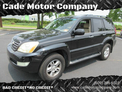 2008 Lexus GX 470 for sale at Cade Motor Company in Lawrenceville NJ