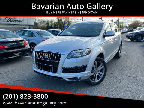 2011 Audi Q7 for sale at Bavarian Auto Gallery in Bayonne NJ