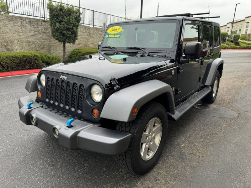 2008 Jeep Wrangler Unlimited for sale at Select Auto Wholesales Inc in Glendora CA