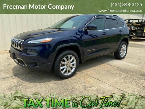 2014 Jeep Cherokee for sale at Freeman Motor Company in Lawrenceville VA