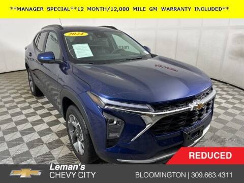 2024 Chevrolet Trax for sale at Leman's Chevy City in Bloomington IL