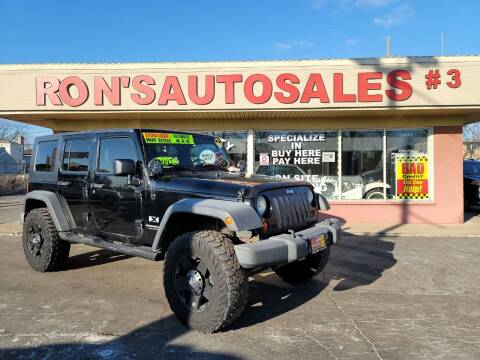 2007 Jeep Wrangler Unlimited for sale at RON'S AUTO SALES INC in Cicero IL