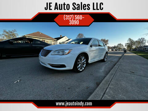 2012 Chrysler 200 for sale at JE Auto Sales LLC in Indianapolis IN