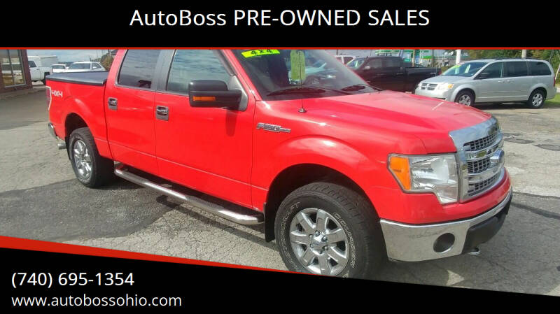 2013 Ford F-150 for sale at AutoBoss PRE-OWNED SALES in Saint Clairsville OH