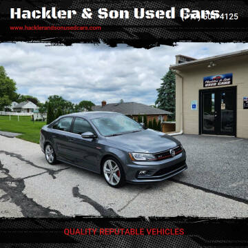 2016 Volkswagen Jetta for sale at Hackler & Son Used Cars in Red Lion PA