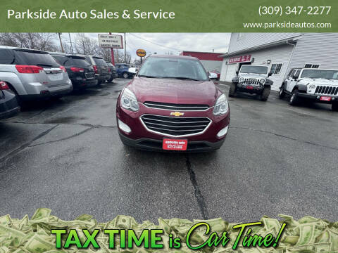 2016 Chevrolet Equinox for sale at Parkside Auto Sales & Service in Pekin IL