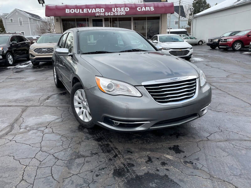 2013 Chrysler 200 for sale at Boulevard Used Cars in Grand Haven MI