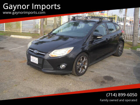 2014 Ford Focus for sale at Gaynor Imports in Stanton CA