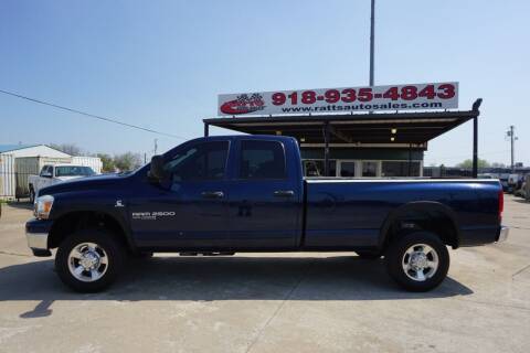 2006 Dodge Ram Pickup 2500 for sale at Ratts Auto Sales in Collinsville OK