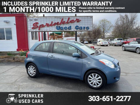 2008 Toyota Yaris for sale at Sprinkler Used Cars in Longmont CO