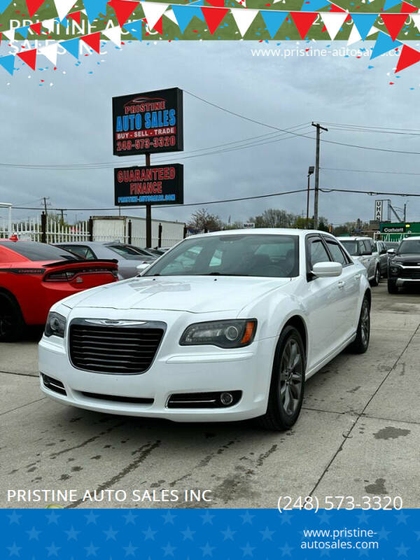 2014 Chrysler 300 for sale at PRISTINE AUTO SALES INC in Pontiac MI