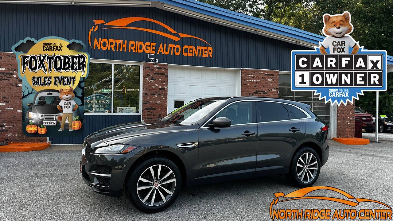 2018 Jaguar F-PACE for sale at North Ridge Auto Center LLC in Madison, OH