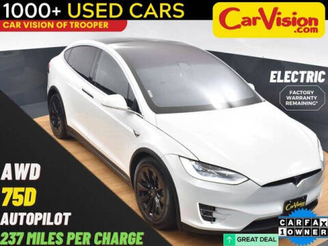 2018 Tesla Model X for sale at Car Vision of Trooper in Norristown PA