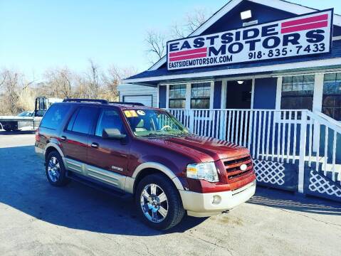 2007 Ford Expedition for sale at EASTSIDE MOTORS in Tulsa OK