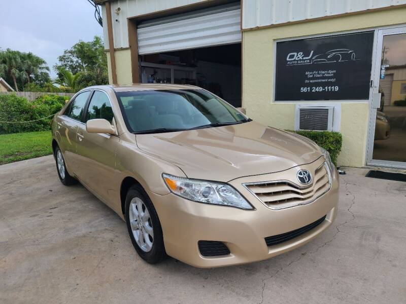 2011 Toyota Camry for sale at O & J Auto Sales in Royal Palm Beach FL