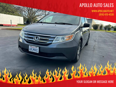 2011 Honda Odyssey for sale at APOLLO AUTO SALES in Sacramento CA